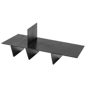 Sleek Black Electronics Divider